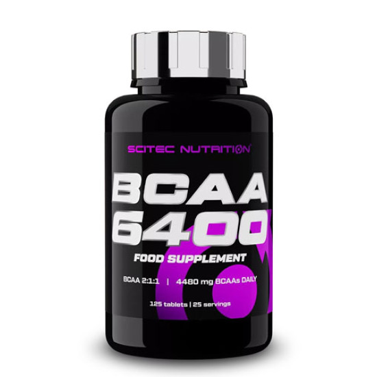 Scitec Nutrition BCAA 6400 125 tablets
